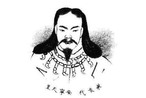 安宁天皇画像